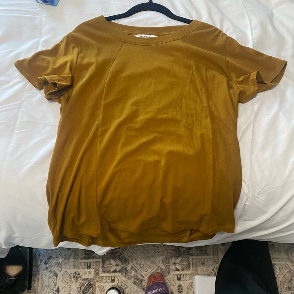 Athleta Flutter Sleeve Top M